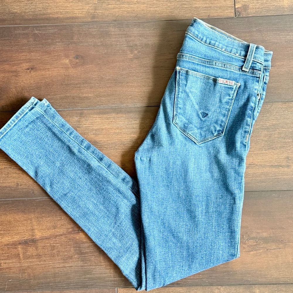 Hudson Krista Ankle Super Skinny Jeans – Size 28 – “Lero” Dark Wash